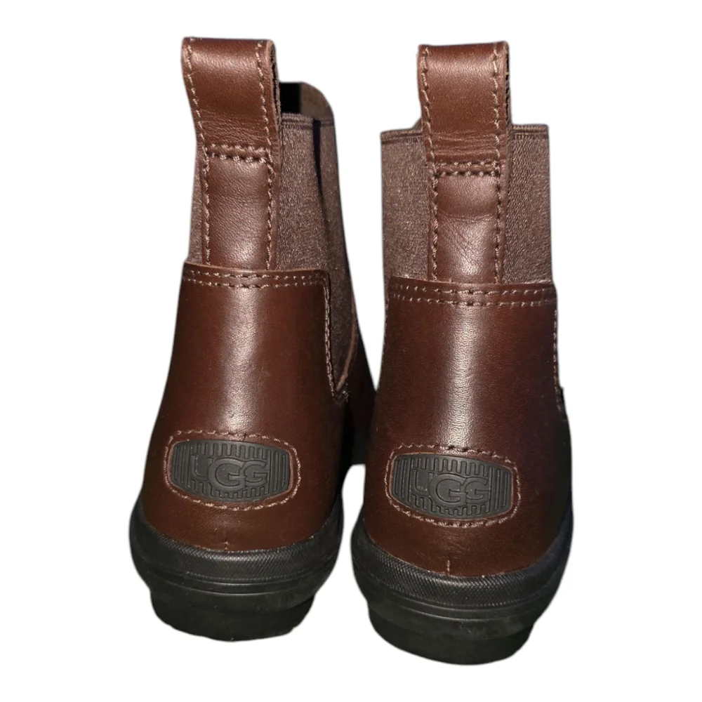 UGG Brown Leather Ankle‎ Boots Classic Design